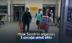 Minik Semih'in organları 3 çocuğa umut oldu