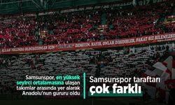 Samsunspor taraftarı çok farklı