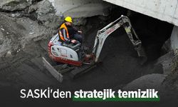 SASKİ'den stratejik temizlik