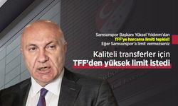 Samsunspor Başkanı Yüksel Yıldırım'dan TFF'ye harcama limiti tepkisi