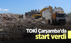 TOKİ Çarşamba'da start verdi
