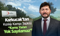 Karkucak kızılay kampı satışa tepki