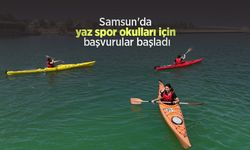 Samsun'da yaz spor okulları için başvurular başladı