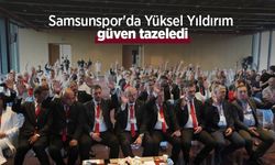 Samsunspor'da Yüksel Yıldırım güven tazeledi