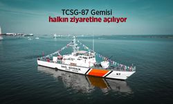 TCSG-87 Gemisi, halkın ziyaretine açılıyor