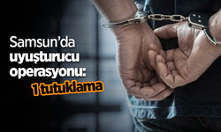 Samsun’da uyuşturucu operasyonu: 1 Tutuklama
