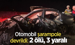 Otomobil şarampole devrildi: 2 ölü, 3 yaralı