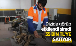 Dizide görüp etkilendi şimdi 35 bin TL’ye satıyor