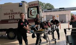 Seyir halindeki kamyonetten düşerek ağır yaralandı