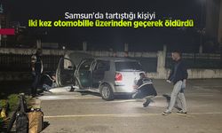 Samsun'da tartıştığı kişiyi iki kez otomobille üzerinden geçerek öldürdü; 4 gözaltı