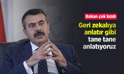 Bakan çok kızdı: Geri zekalıya anlatır gibi tane tane anlatıyoruz