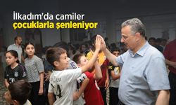 İlkadım'da camiler çocuklarla şenleniyor