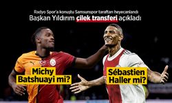 Başkan Yıldırım çilek transferi açıkladı: Michy Batshuayi mi? Sébastien Haller mi?
