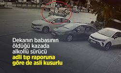 Dekanın babasının öldüğü kazada alkollü sürücü adli tıp raporuna göre de asli kusurlu