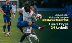 Samsunspor Hollanda Kampını Galibiyetsiz Tamamladı – Almere City’ye 2-1 Kaybetti