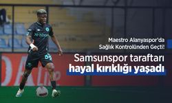 Maestro Alanyaspor’da Sağlık Kontrolünden Geçti! Samsunspor Taraftarı Hayal Kırıklığı Yaşadı
