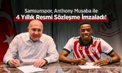 Samsunspor, Anthony Musaba ile 4 Yıllık Resmi Sözleşme İmzaladı!