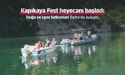 Kapıkaya Fest heyecanı başladı: Doğa ve spor tutkunları Bafra'da buluştu