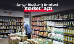 Samsun Büyükşehir Belediyesi "market" açtı