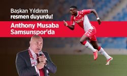 Başkan Yıldırım resmen duyurdu! Anthony Musaba Samsunspor'da