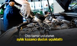 Oto tamir ustasının aylık kazancı dudak uçuklattı