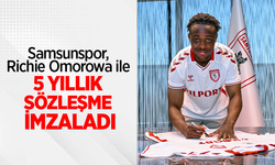 Samsunspor Richie Omorowa transferi