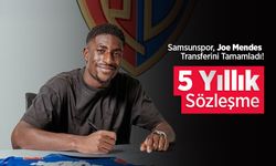 Samsunspor, Joe Mendes Transferini Tamamladı! 5 Yıllık Sözleşme