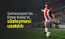 Samsunspor'da Emre Kılınç'ın sözleşmesi uzatıldı