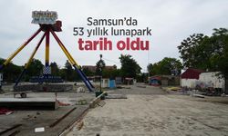 Samsun’da 53 yıllık lunapark tarih oldu