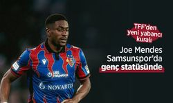 TFF’den yeni yabancı kuralı: Joe Mendes Samsunspor’da genç statüsünde