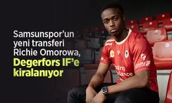 Samsunspor’un Yeni Transferi Richie Omorowa, Degerfors IF’e Kiralanıyor