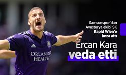 Samsunspor'dan Avusturya ekibi SK Rapid Wien'e imza attı, Ercan Kara VEDA ETTİ