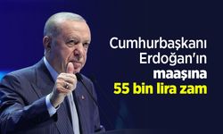 Cumhurbaşkanı Erdoğan'ın maaşına 55 bin lira zam