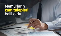 Memurların zam talepleri belli oldu