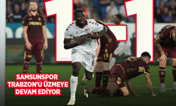 Kırmızı beyazlılar, geçen sezon olduğu gibi Trabzon'da geriden gelip puanı kaptı ...