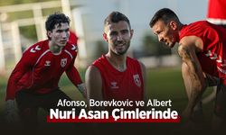 Afonso, Borevkovic ve Albert Nuri Asan Çimlerinde
