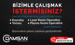Bafra’da Damsan Fabrikası Personel Alımı Yapıyor