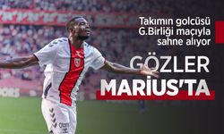 Takımın golcüsü G.Birliği maçıyla sahne alıyor, GÖZLER MARİUS'TA