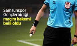 Samsunspor - Gençlerbirliği maçını hakemi belli oldu