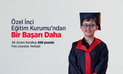 Özel İnci Eğitim Kurumu’ndan Bir Başarı Daha