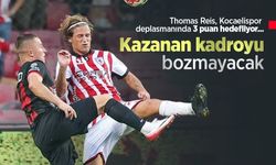 Thomas Reis, Kocaelispor deplasmanında 3 puan hedefliyor, Kazanan kadroyu bozmayacak