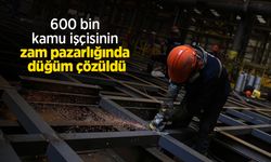 600 bin kamu işçisinin zam pazarlığında düğüm çözüldü