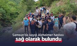 Samsun’da kayıp Alzheimer hastası sağ olarak bulundu