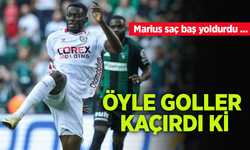 Marius saç baş yoldurdu …