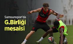Samsunspor'da G.Birliği mesaisi