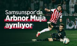 Samsunspor'da Arbnor Muja ayrılıyor