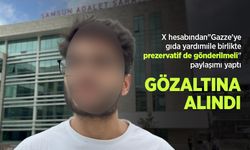 Samsun'da tartışmalı Gazze paylaşımı: Gözaltına alındı