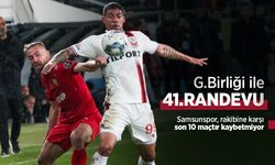 Samsunspor, rakibine karşı son 10 maçtır kaybetmiyor, G.Birliği ile 41.RANDEVU
