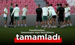 Panathinaikos, Samsunspor maçı hazırlıklarını tamamladı.