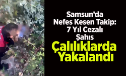 Samsun’da Nefes Kesen Takip: 7 Yıl Cezalı Şahıs Çalılıklarda Yakalandı.